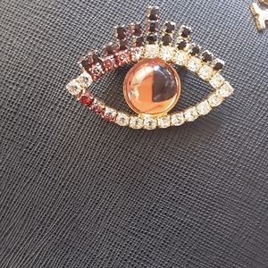 VINTAGE Eye Protection  brooch